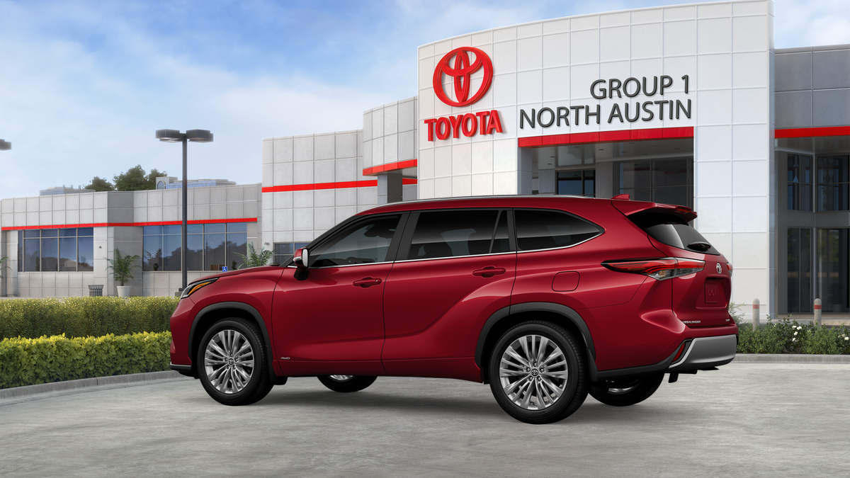 New 2026 Ruby Flare Pearl Toyota Hybrid Platinum image 5