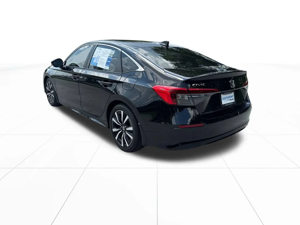 Certified Used 2024 Crystal Black Pearl Honda 1.5T 4D EX image 42