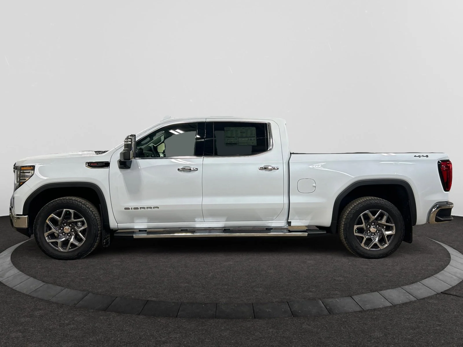 New 2026 Glacier White Tricoat GMC SLT image 2