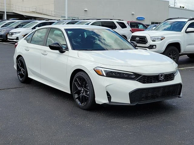 New 2026 Platinum White Pearl Honda Sport image 16