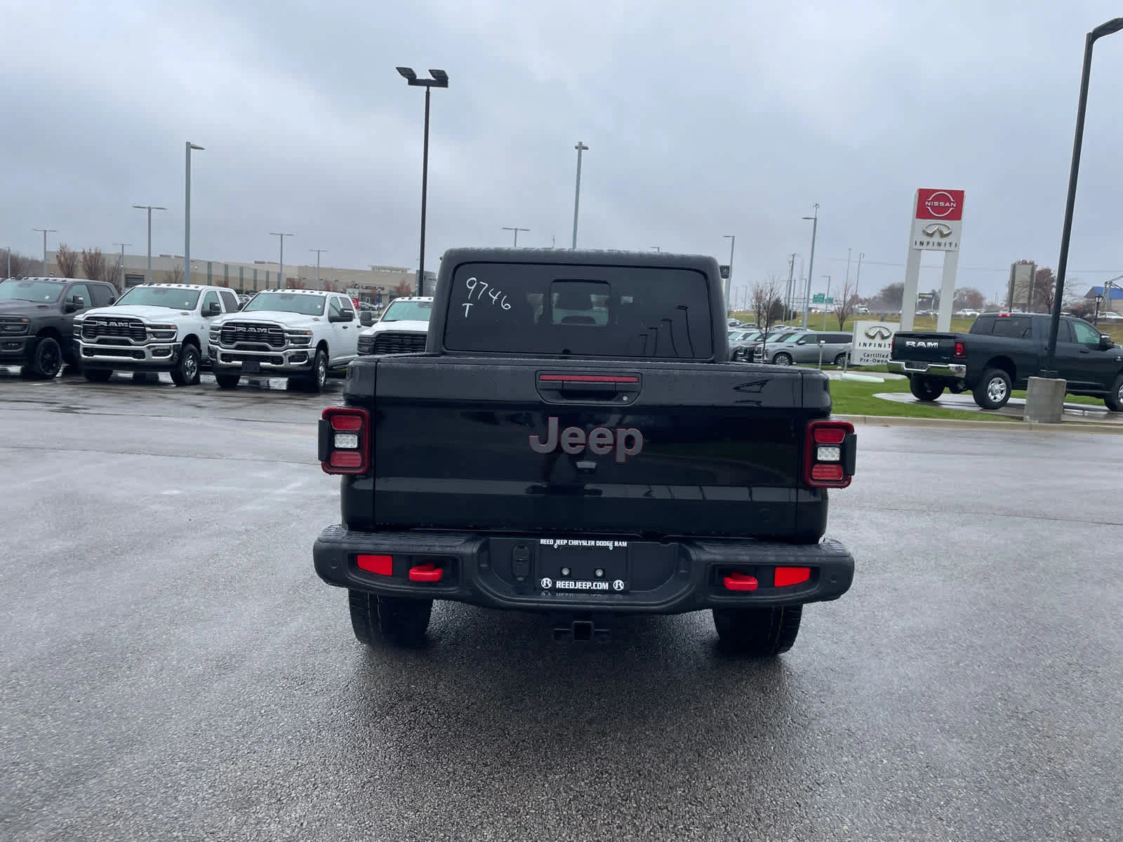 New 2026 Black Clear-Coat Exterior Paint Jeep Rubicon X image 8
