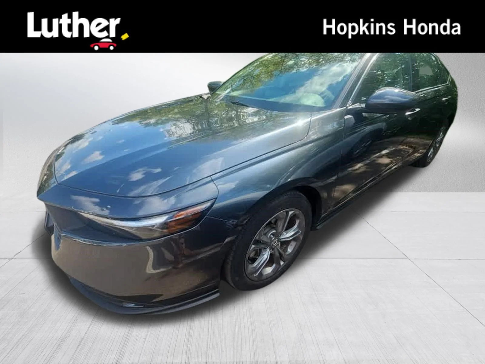 Certified Used 2024 Meteorite Gray Metallic Honda EX image 1