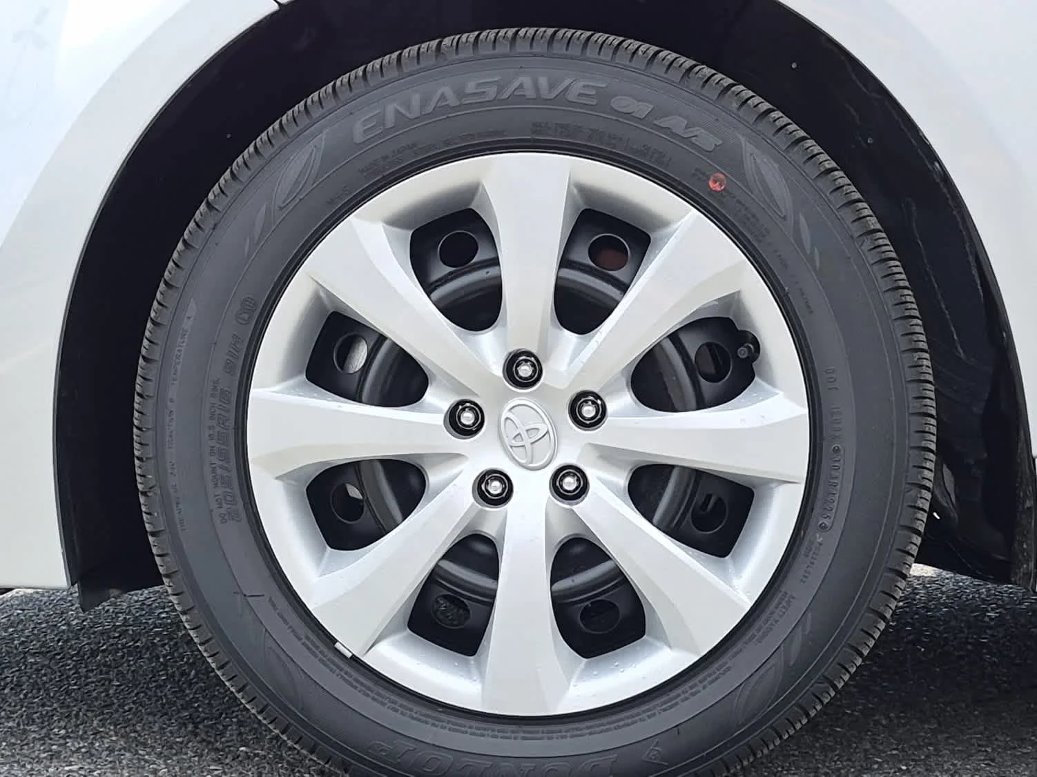 Used 2026 Classic Silver Metallic Toyota LE image 8