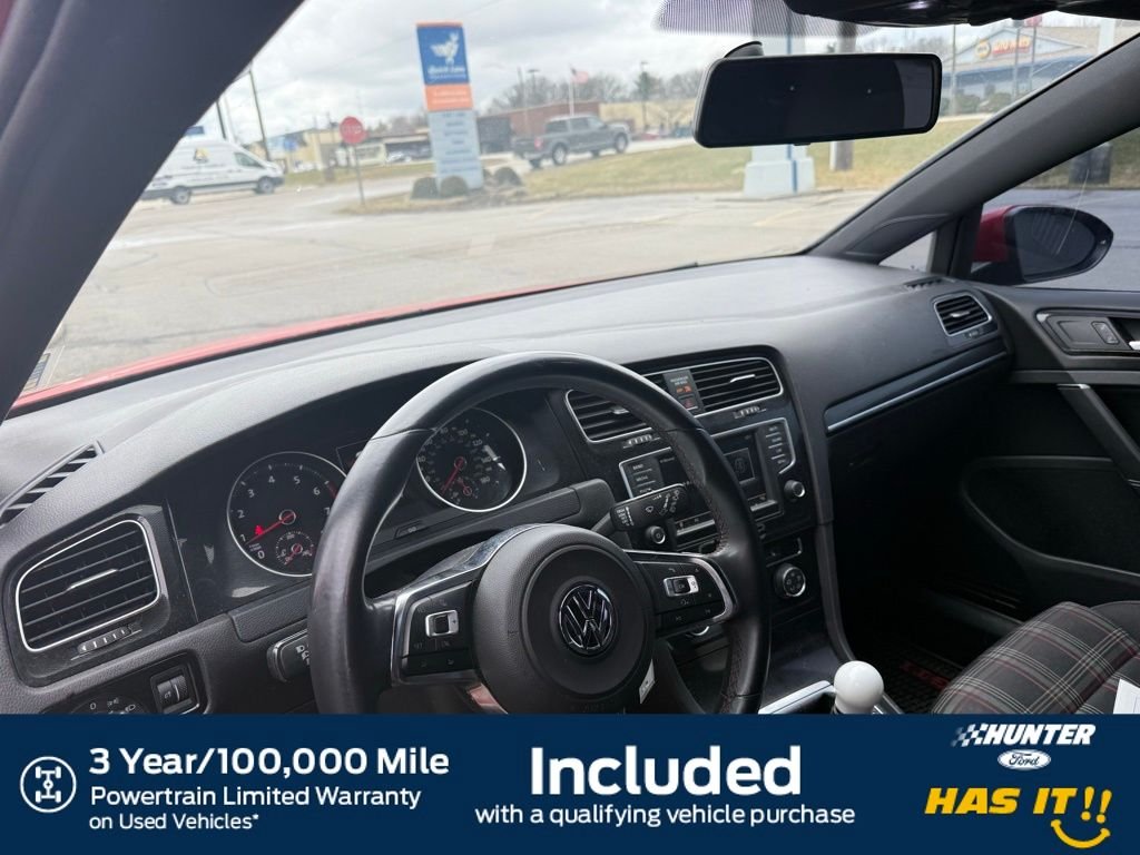 Used 2016 Volkswagen Golf GTI S with VIN 3VW5T7AU5GM040392 for sale in Marion, IN