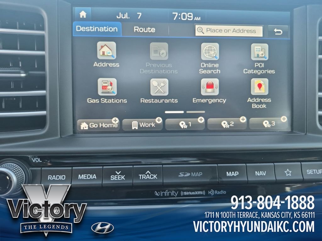 Used 2020 Blue Hyundai Limited image 19