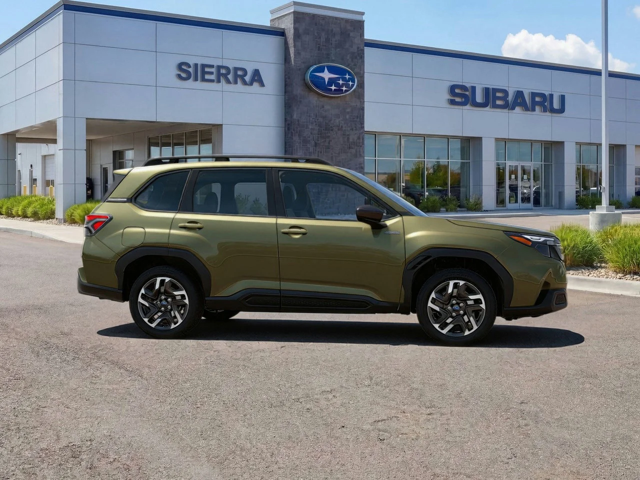 New 2026 AUTUMN GREEN METALLIC Subaru Premium Hybrid image 14