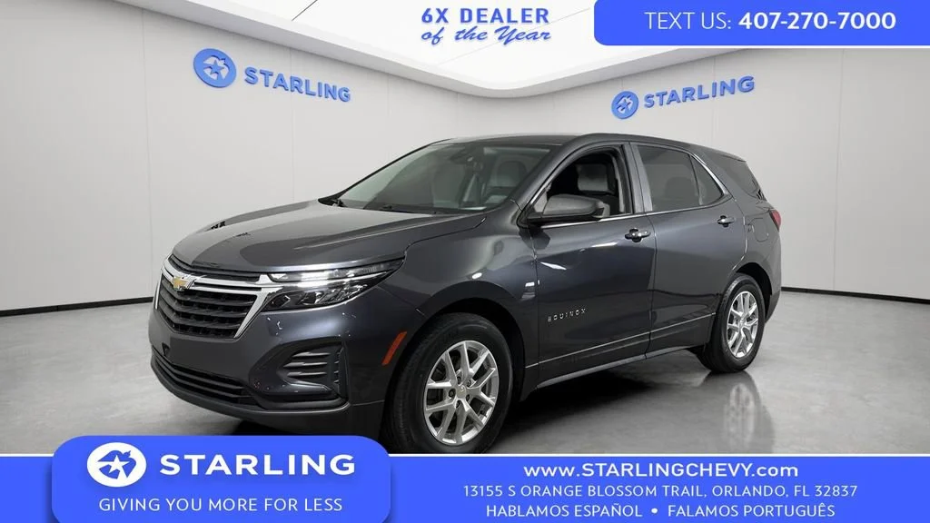 Used 2022 Iron Gray Metallic Chevrolet LS image 1