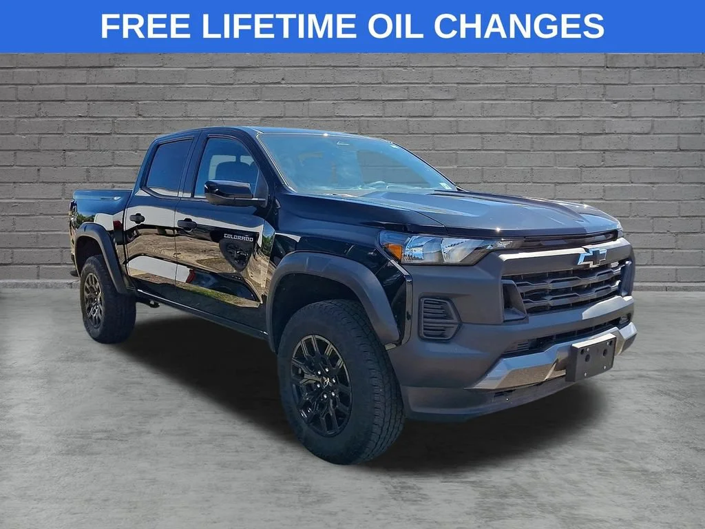 Used 2024 Black Chevrolet Trail Boss image 1