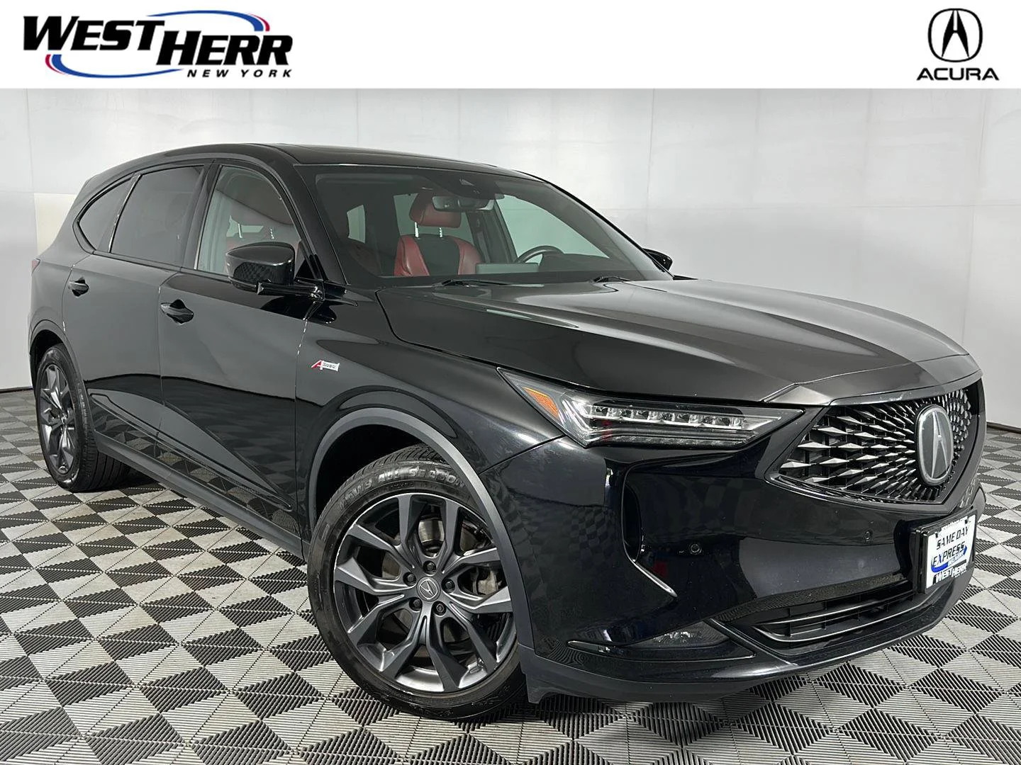 Used 2023 Majestic Black Pearl Acura SH-AWD with A-Spec Package image 35