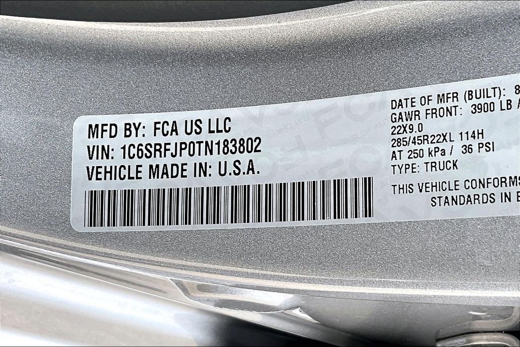 New 2026 Ram 1500 Laramie 4D Crew Cab