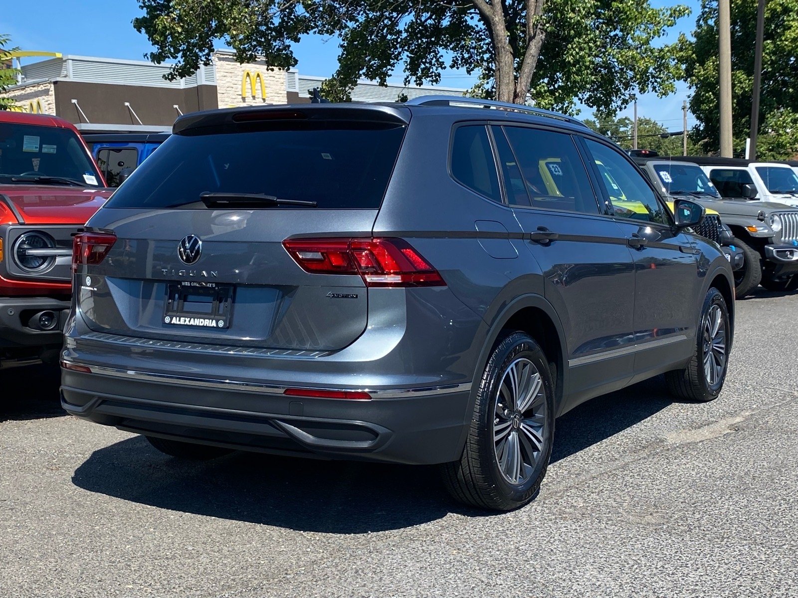 Certified Used 2024 Gray Volkswagen 2.0T Wolfsburg Edition image 3