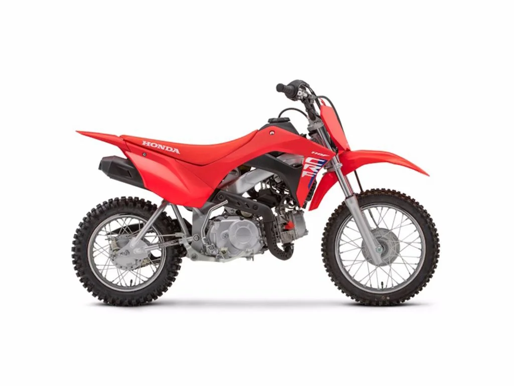 New 2026 RED Honda Powersports 110F image 1