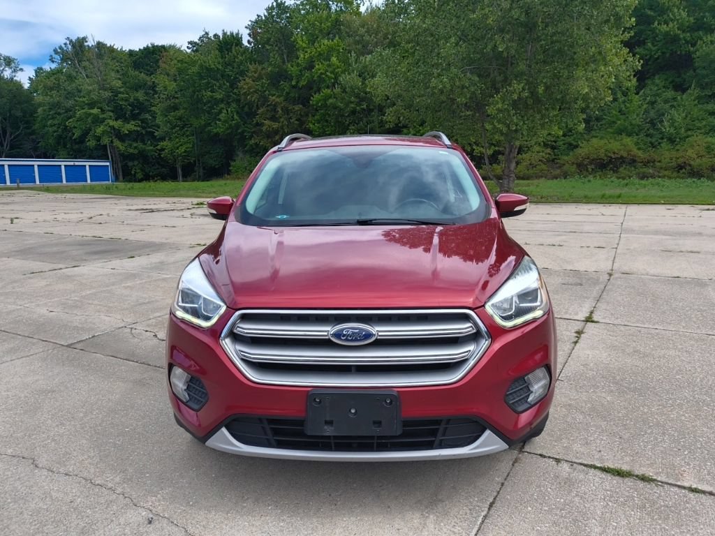Used 2017 Red Ford Titanium image 2