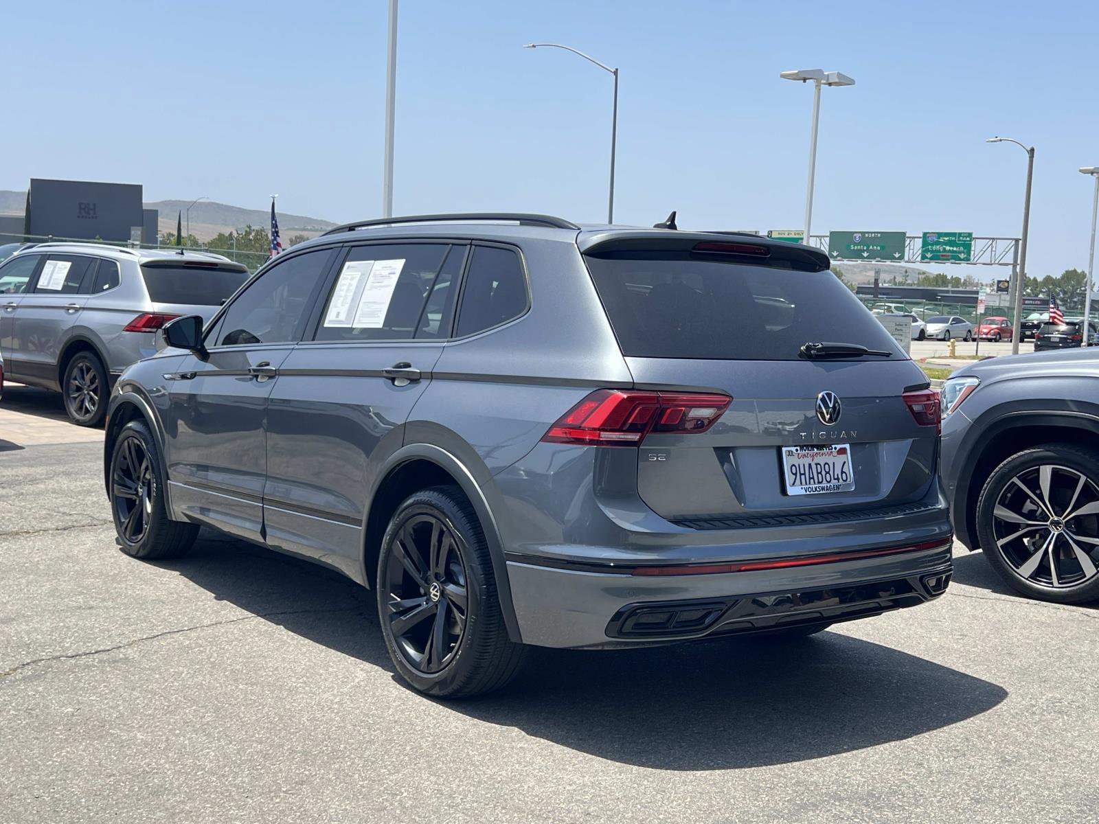 Certified Used 2023 Platinum Gray Metallic Volkswagen SE R-Line Black image 3