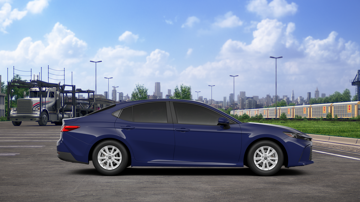 New 2026 Reservoir Blue Toyota LE image 12