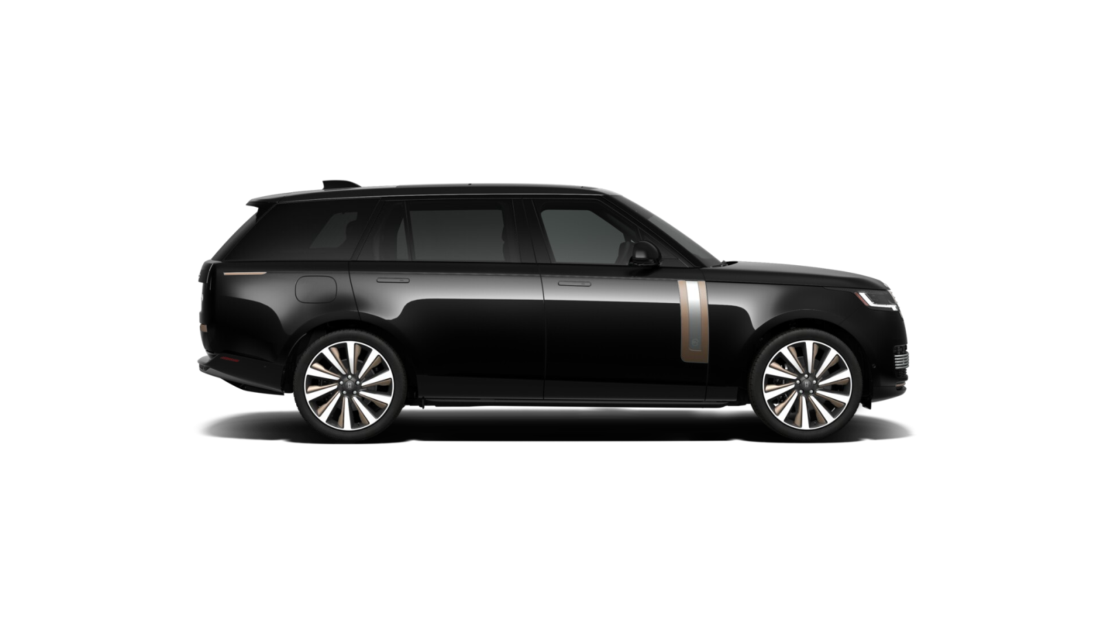 New 2027 Obsidian Black in gloss finish LAND ROVER SV 615PS Auto image 3