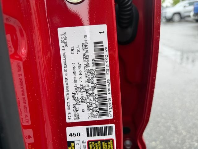 New 2026 Supersonic Red <sup>1</sup> Toyota  SR5 image 25