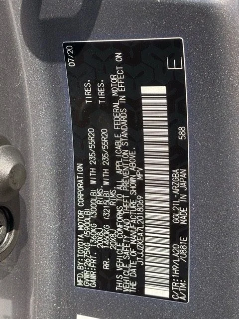 Used 2020 Gray Lexus 350L image 28