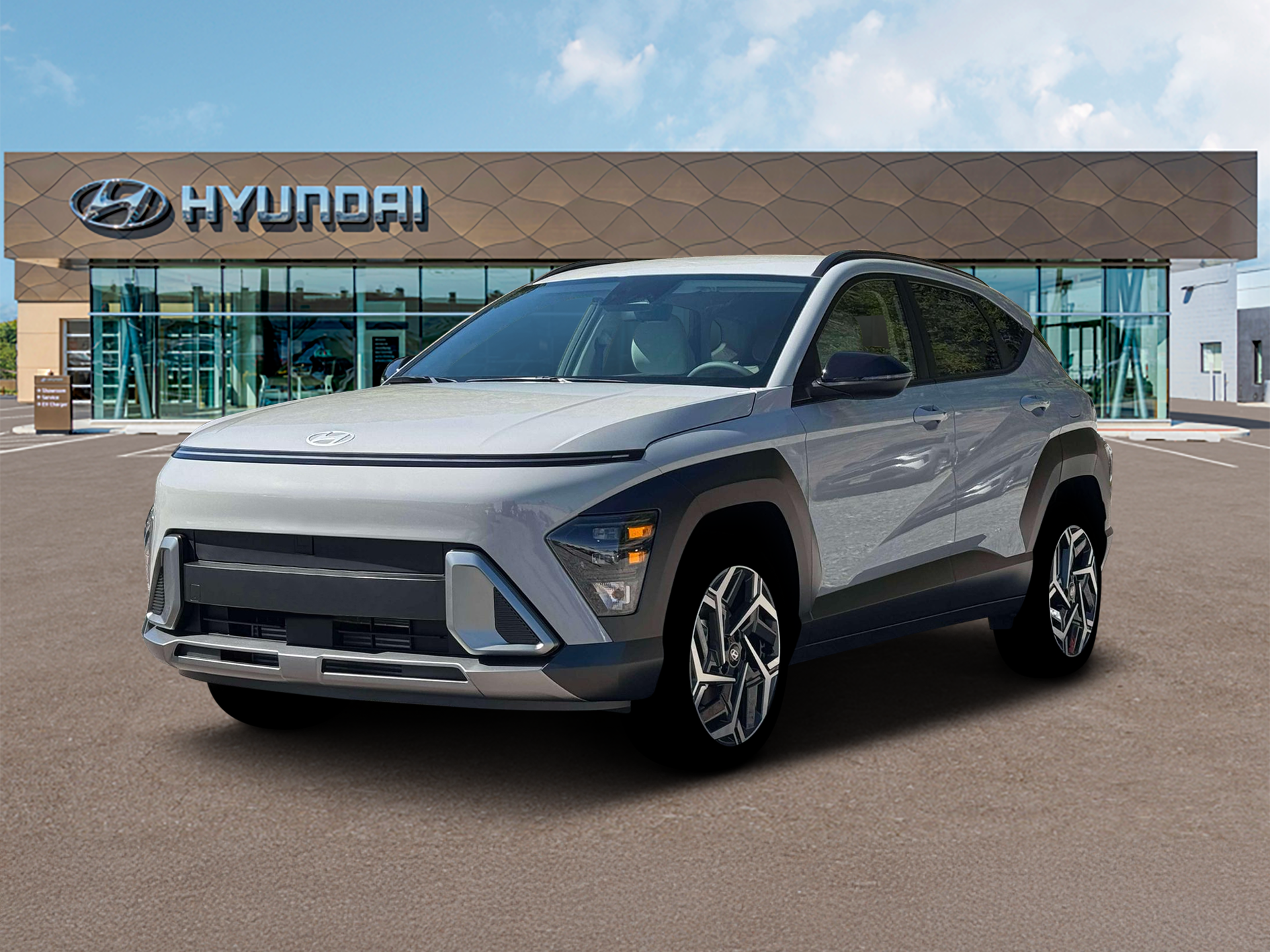 New 2026 Gray Hyundai SEL Premium AWD image 1