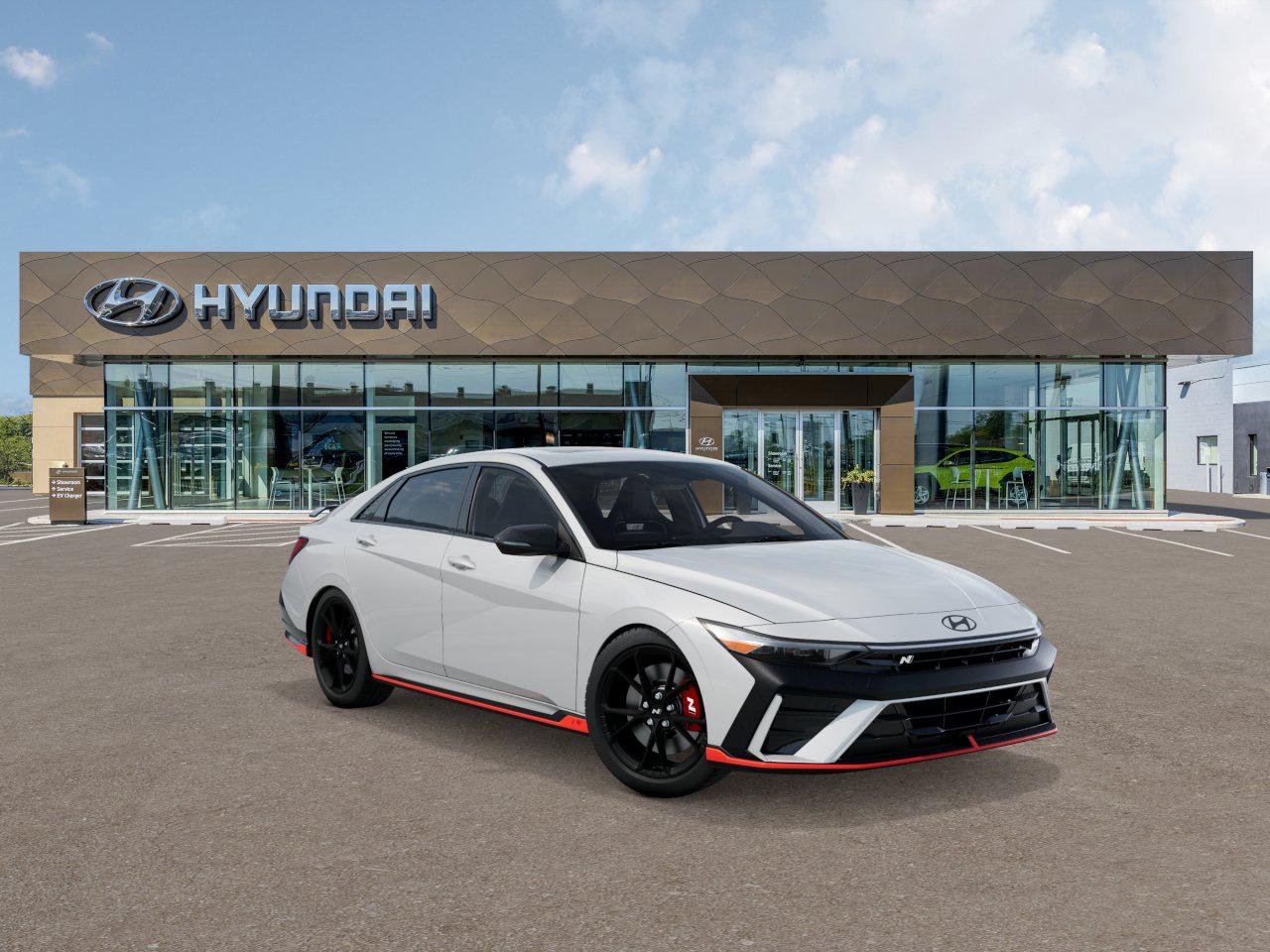 New 2026 ATLAS WHITE Hyundai Sedan image 2