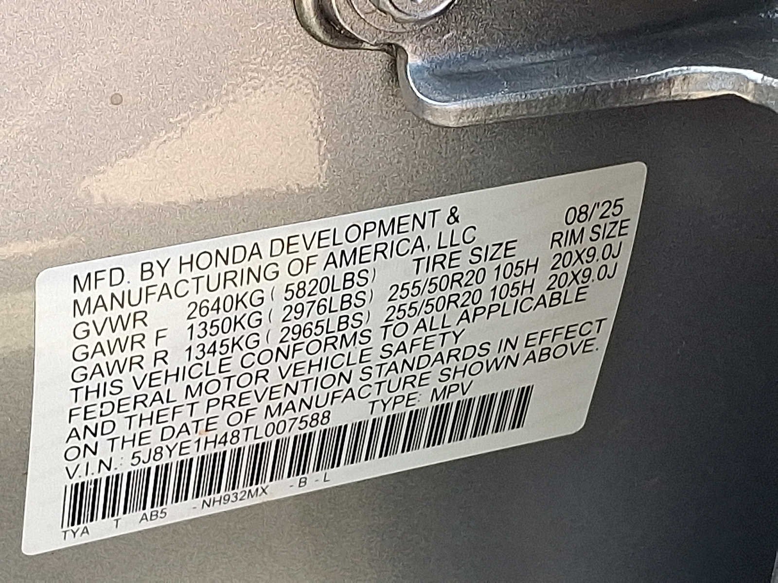 Certified Used 2026 Solar Silver Metallic Acura SH-AWD with Technology Package image 27