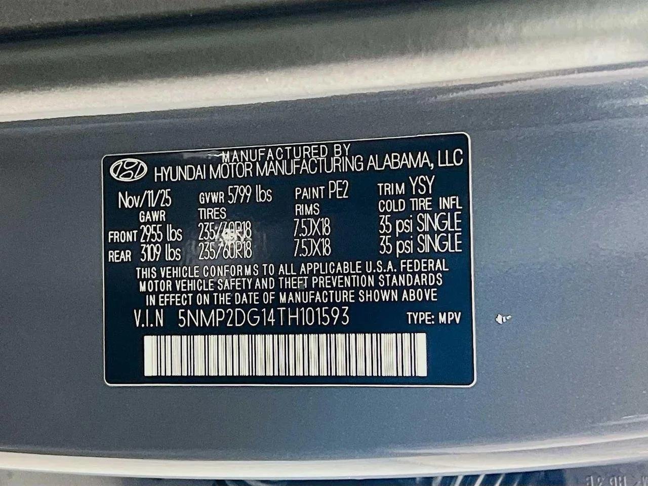 2026 Hyundai Santa Fe Hybrid — photo 21