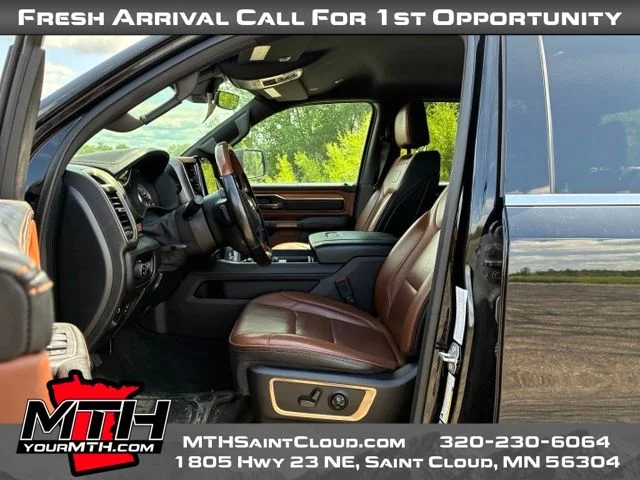 Certified Used 2022 Black Ram Laramie Longhorn image 9