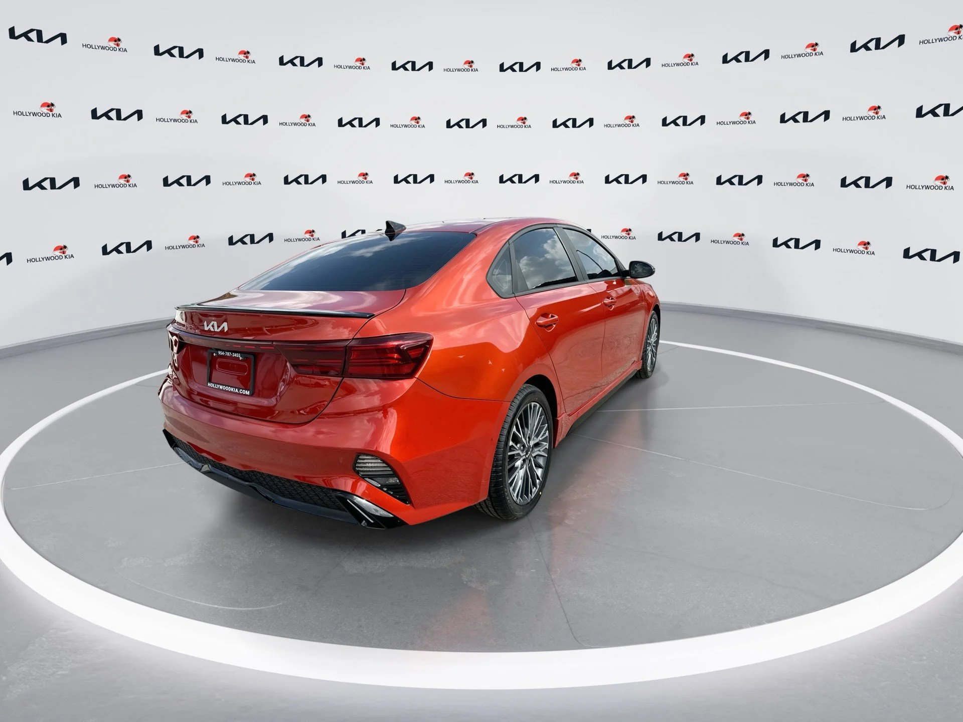 Certified Used 2022 Fire Orange Kia GT-Line image 8