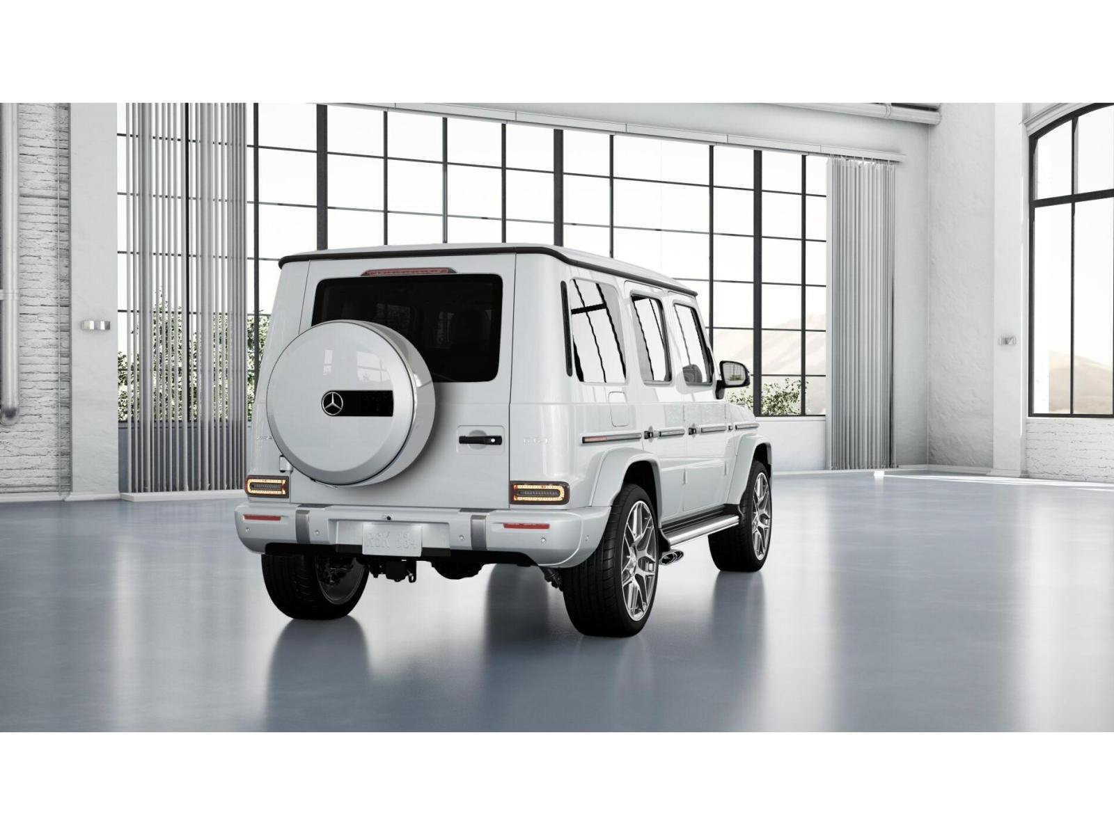 New 2027 MANUFAKTUR Moonlight White Metallic Mercedes-Benz AMG® G 63 SUV image 66