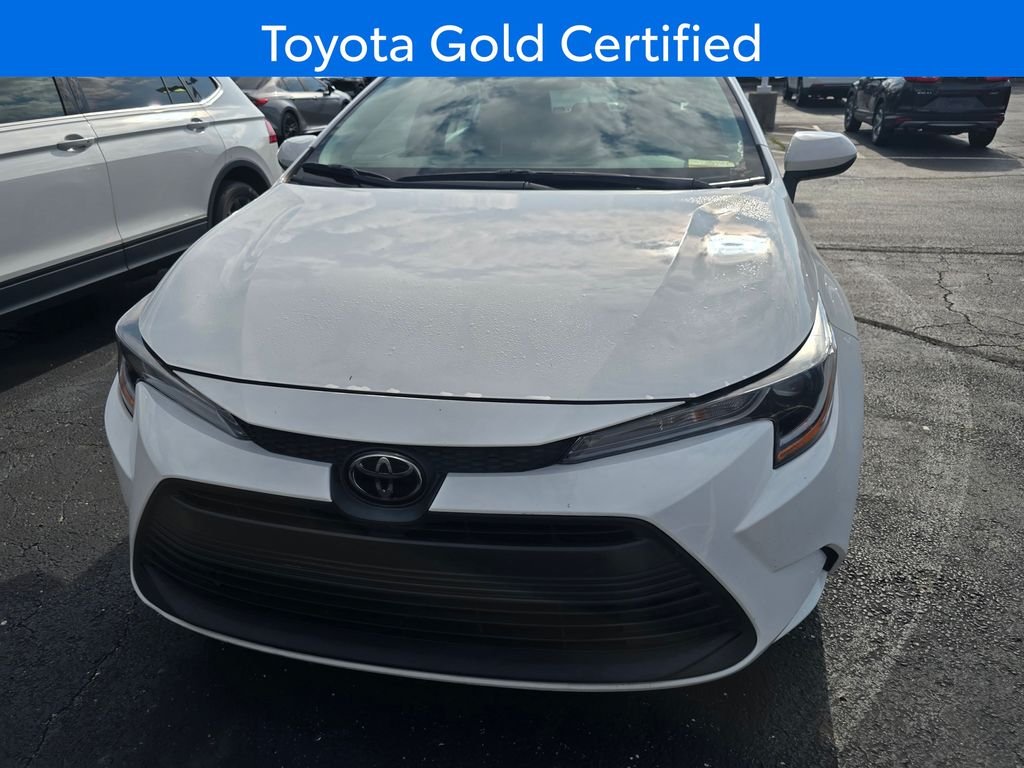 Certified Used 2024 White Toyota LE image 2