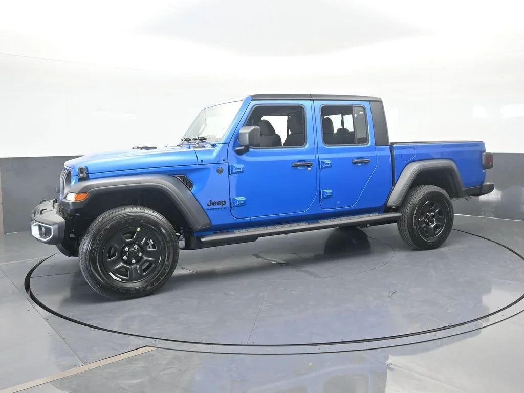 New 2026 Hydro Blue Pearl-Coat Exterior Paint Jeep Sport image 2