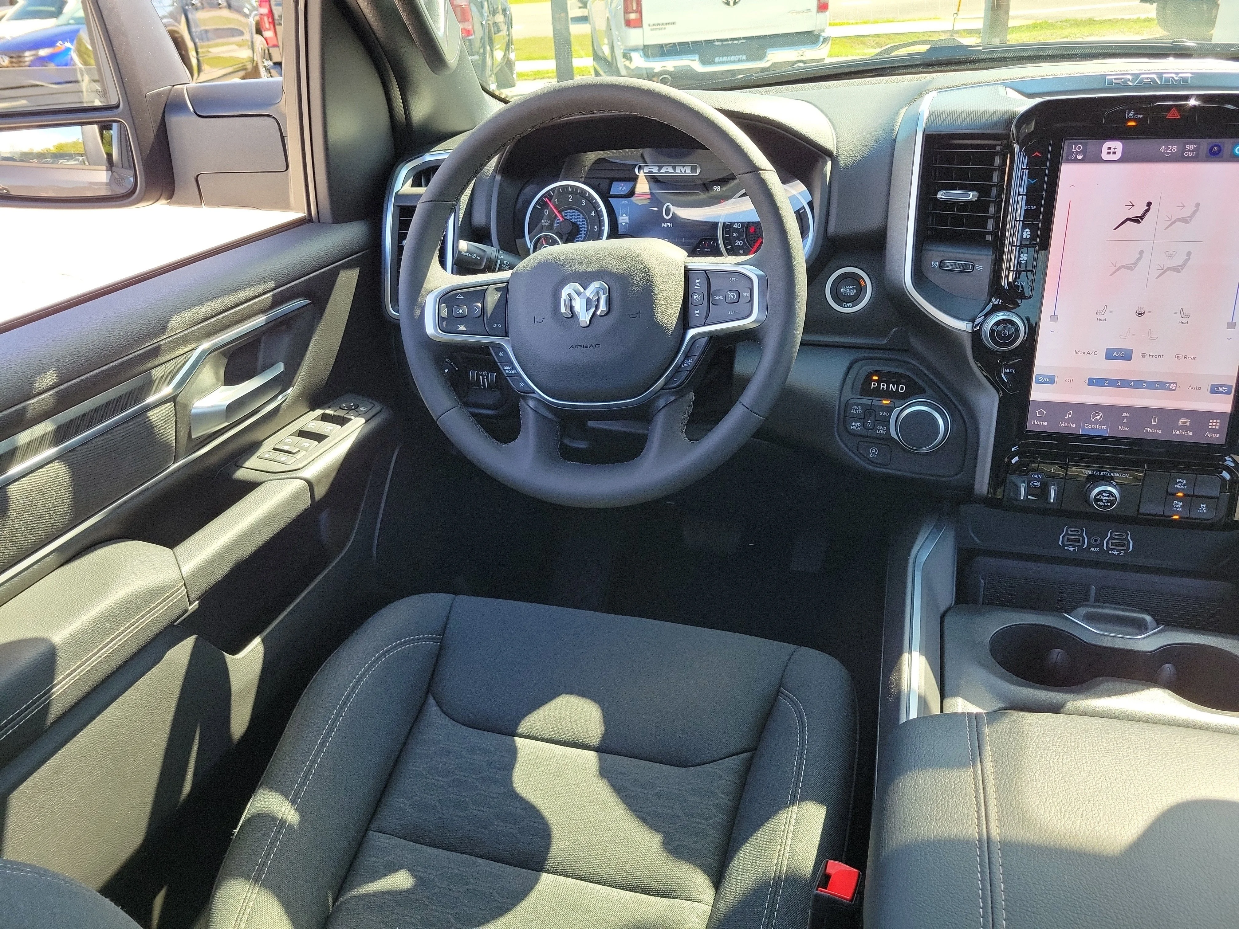 Used 2026 Granite Crystal Metallic Clearcoat Ram Big Horn image 17