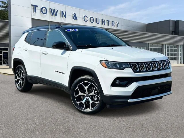 Used 2026 Bright White Clearcoat Jeep Limited image 1