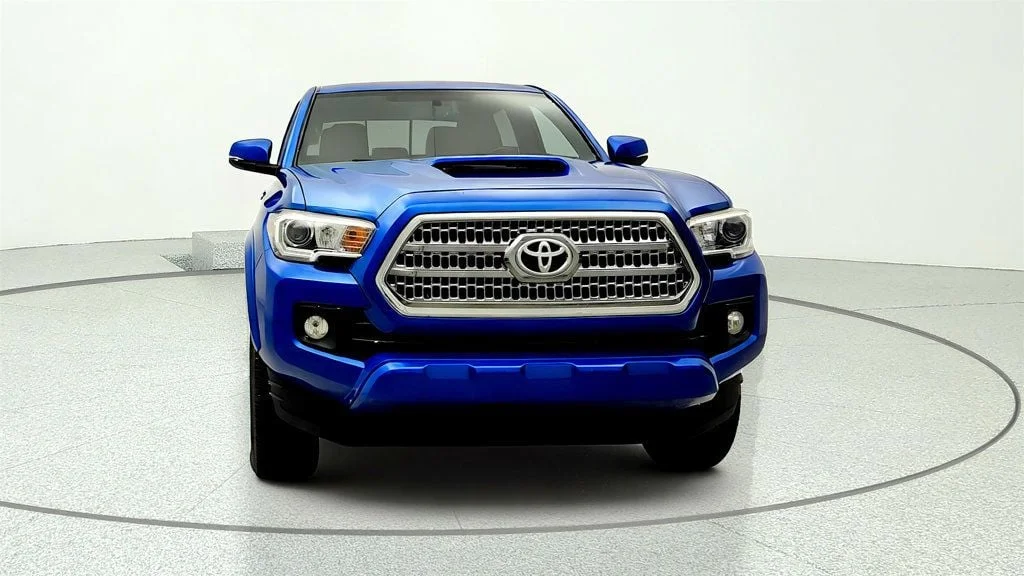 Used 2017 Blazing Blue Pearl Toyota TRD Sport Double Cab 6