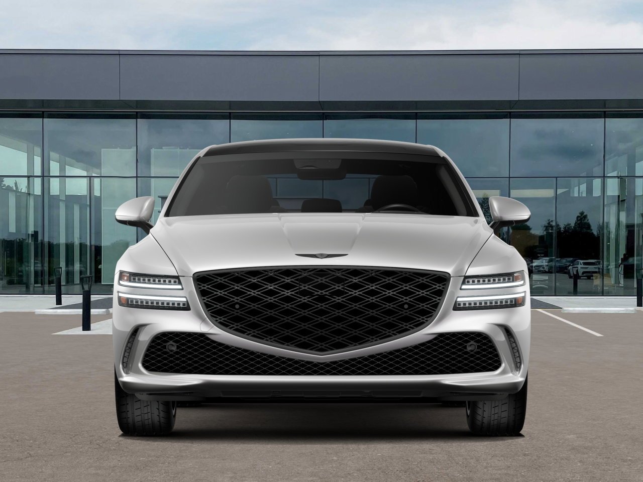 New 2027 Uyuni White Genesis 3.5T Prestige Black image 7