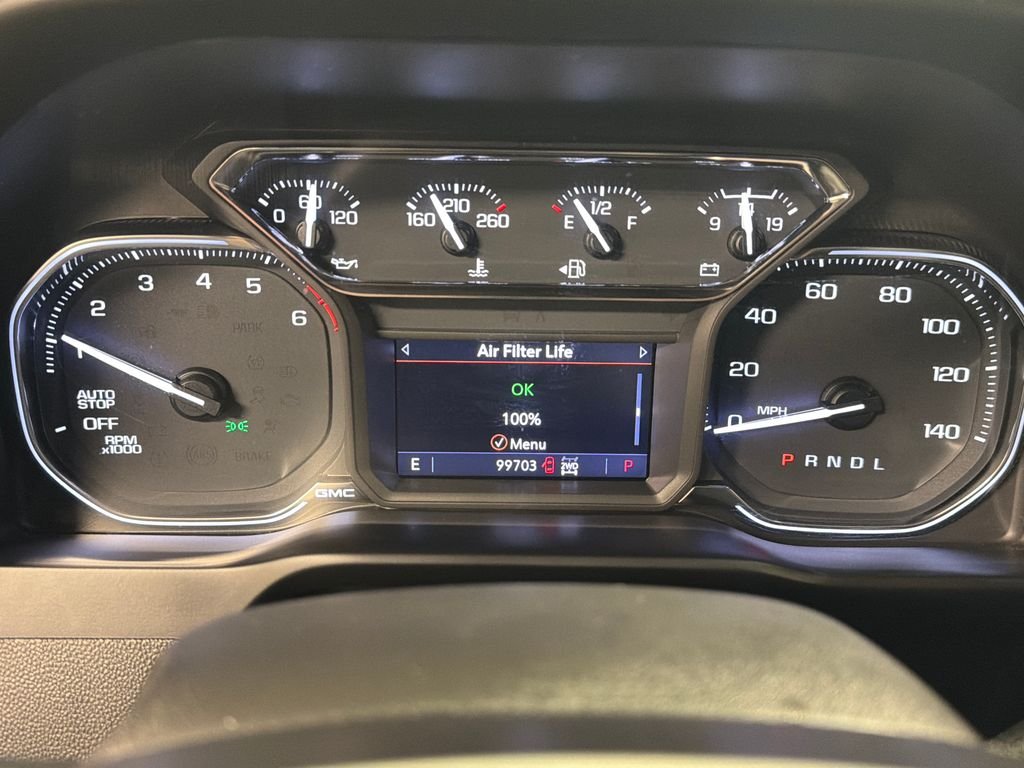 Used 2021 Black GMC SLT image 36