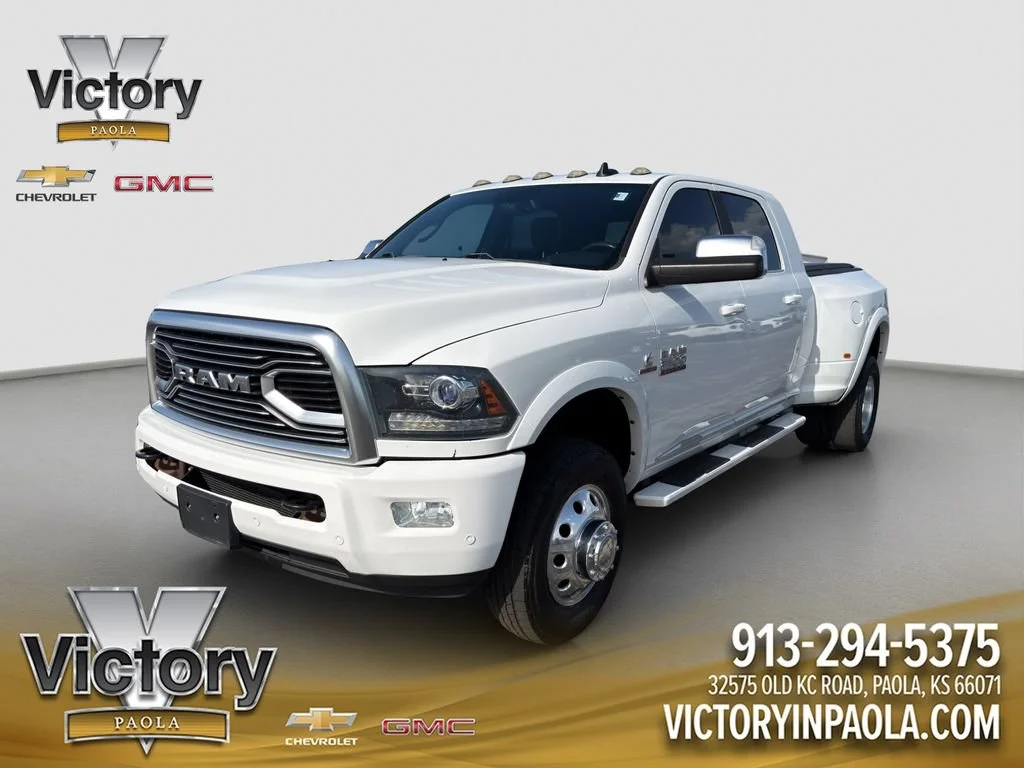 Used 2018 White Ram Limited Mega Cab 4x4 6