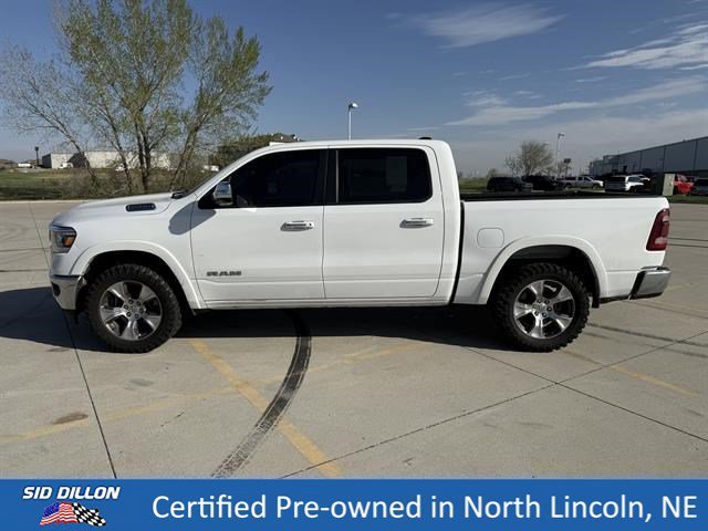 Used 2022 Bright White Clearcoat Ram Laramie image 2
