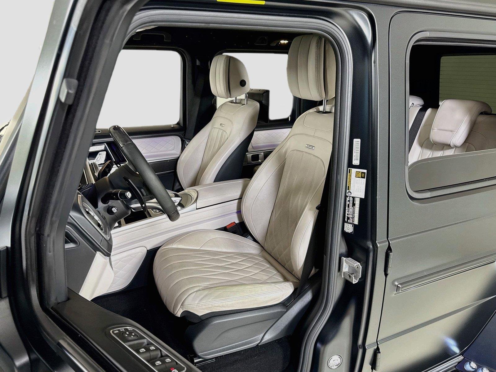 Used 2020 designo Night Black Magno Mercedes-Benz AMG® G 63 | Brabus Widebody | Factory Matte Black image 13