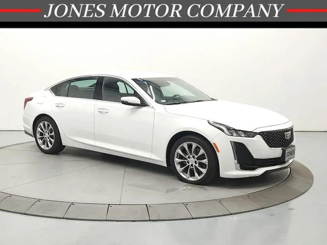 Used 2023 White Cadillac Premium Luxury image 1