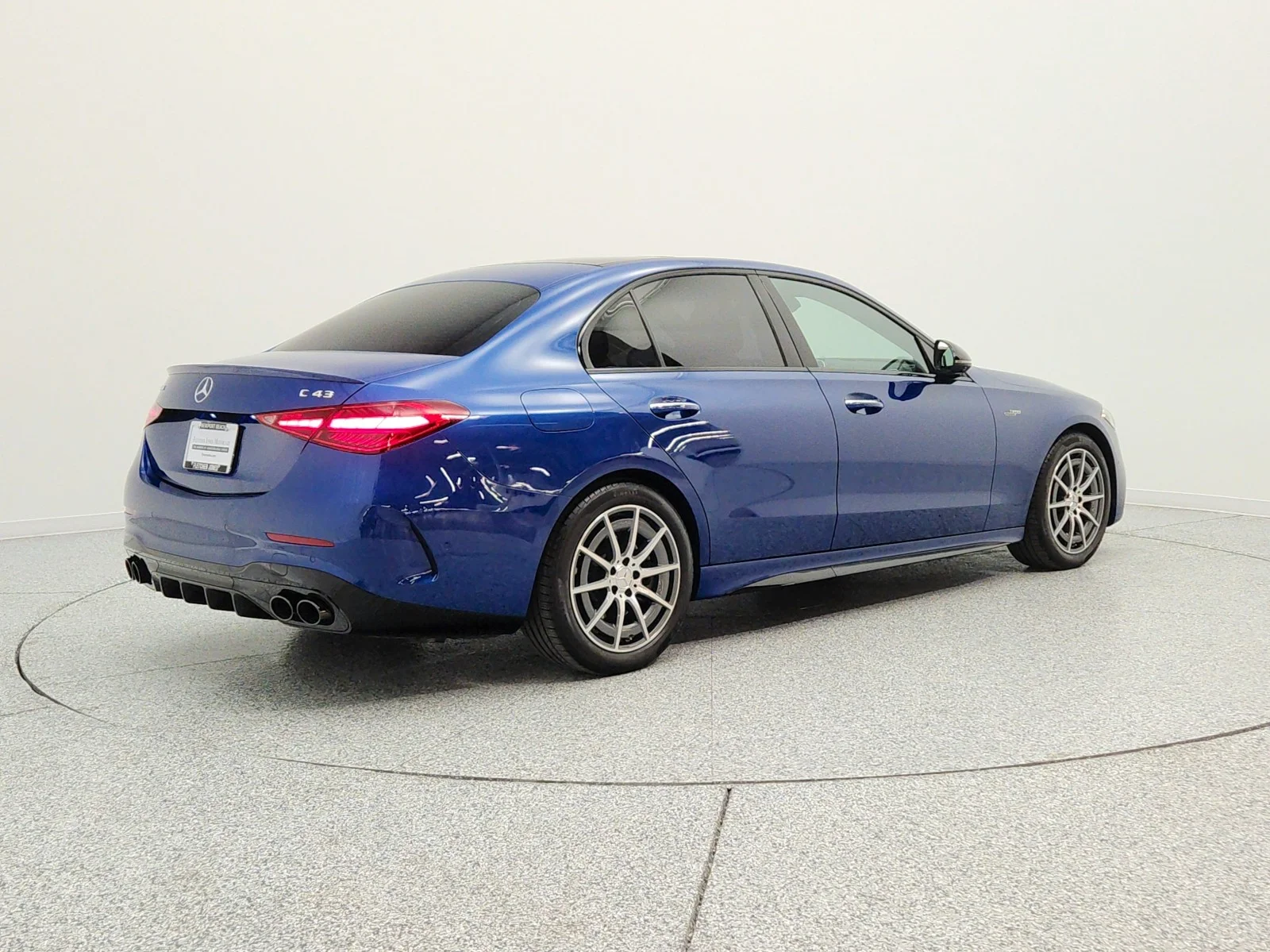 Certified Used 2024 Starling Blue Metallic Mercedes-Benz AMG® C 43 4MATIC Sedan image 5