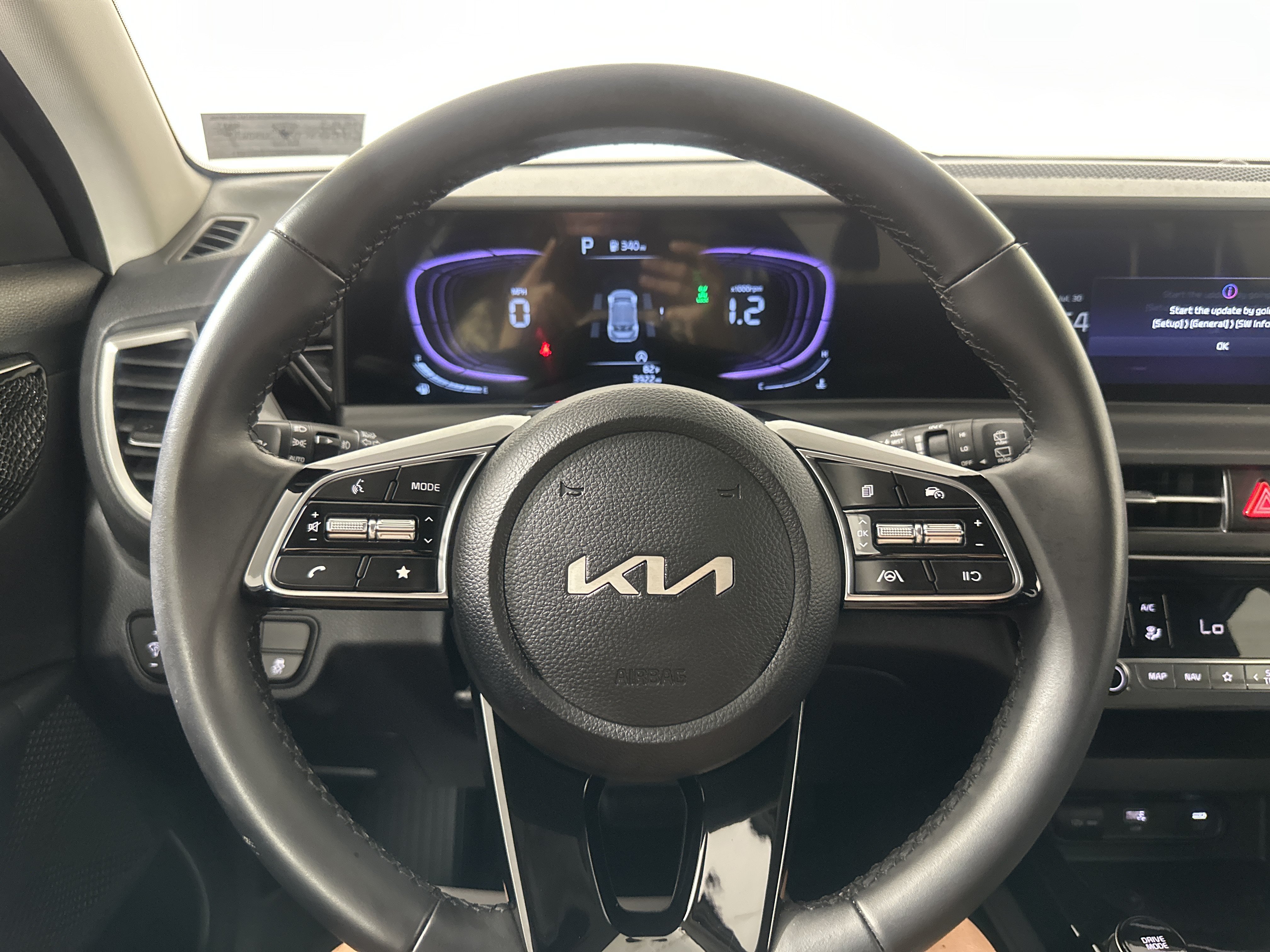Used 2026 Pluton Blue/Black Roof Kia S image 12