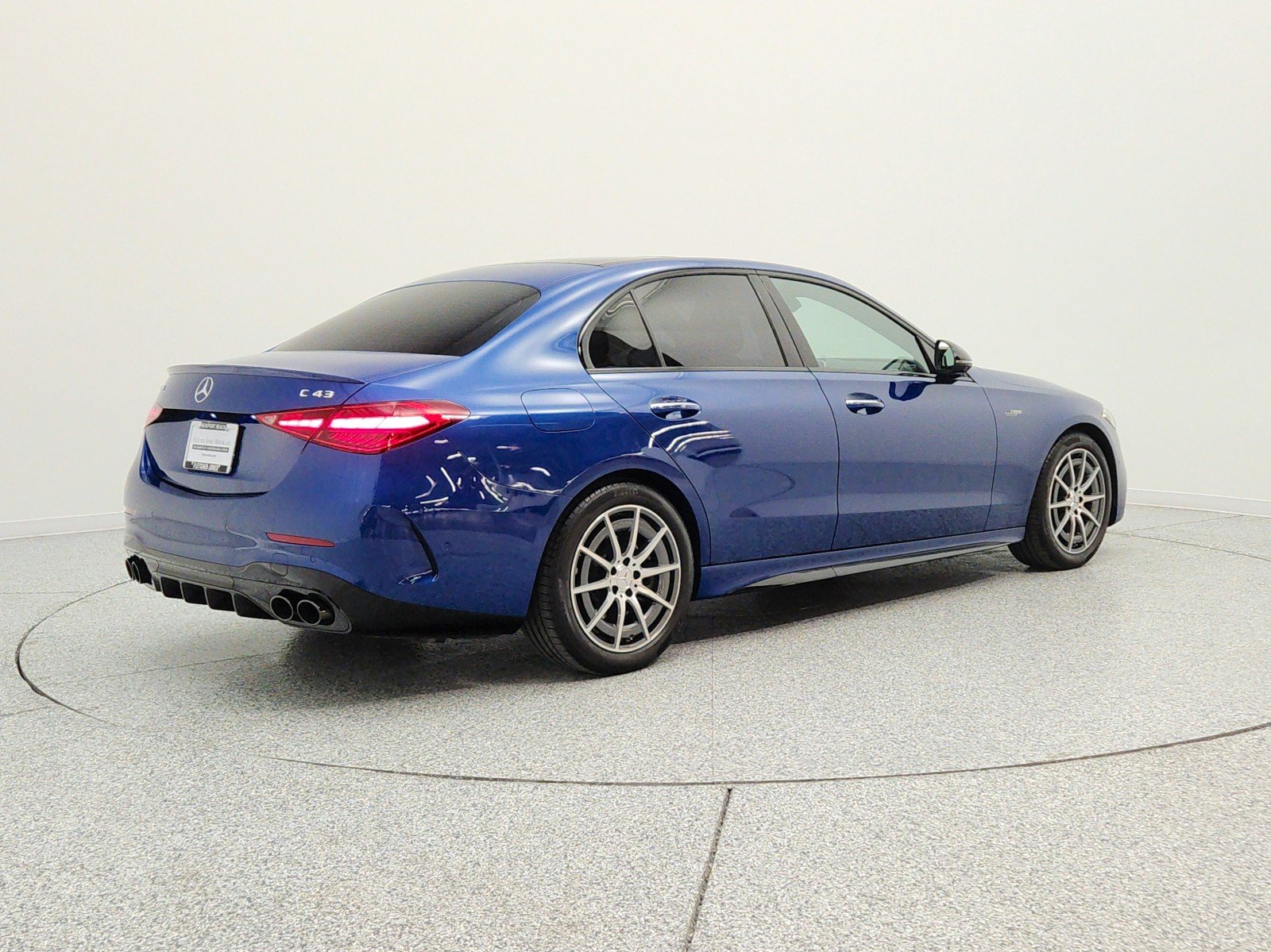 Certified Used 2024 Starling Blue Metallic Mercedes-Benz AMG® C 43 4MATIC Sedan image 5