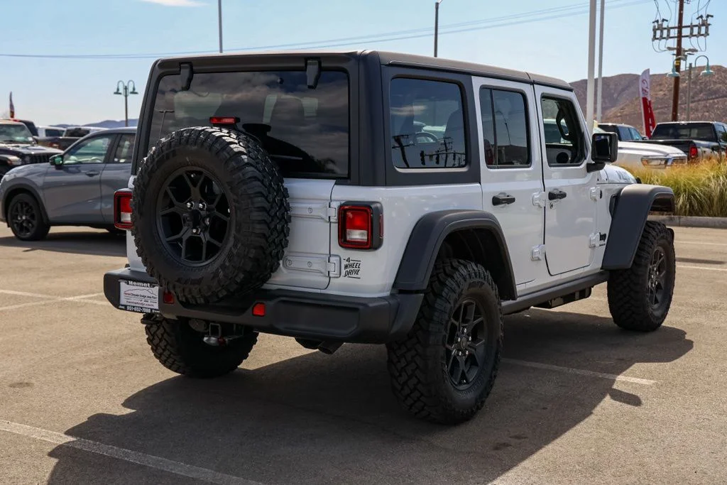New 2026 Bright White Clearcoat Jeep Willys image 3