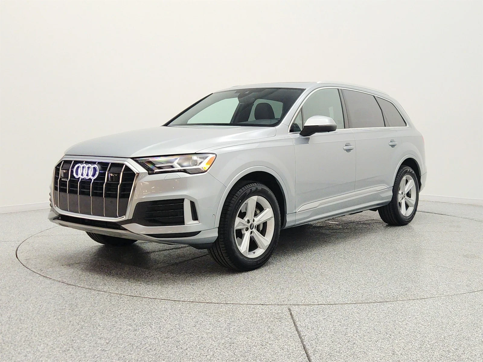 Used 2023 Satellite Silver Metallic Audi Premium 45 TFSI quattro image 1
