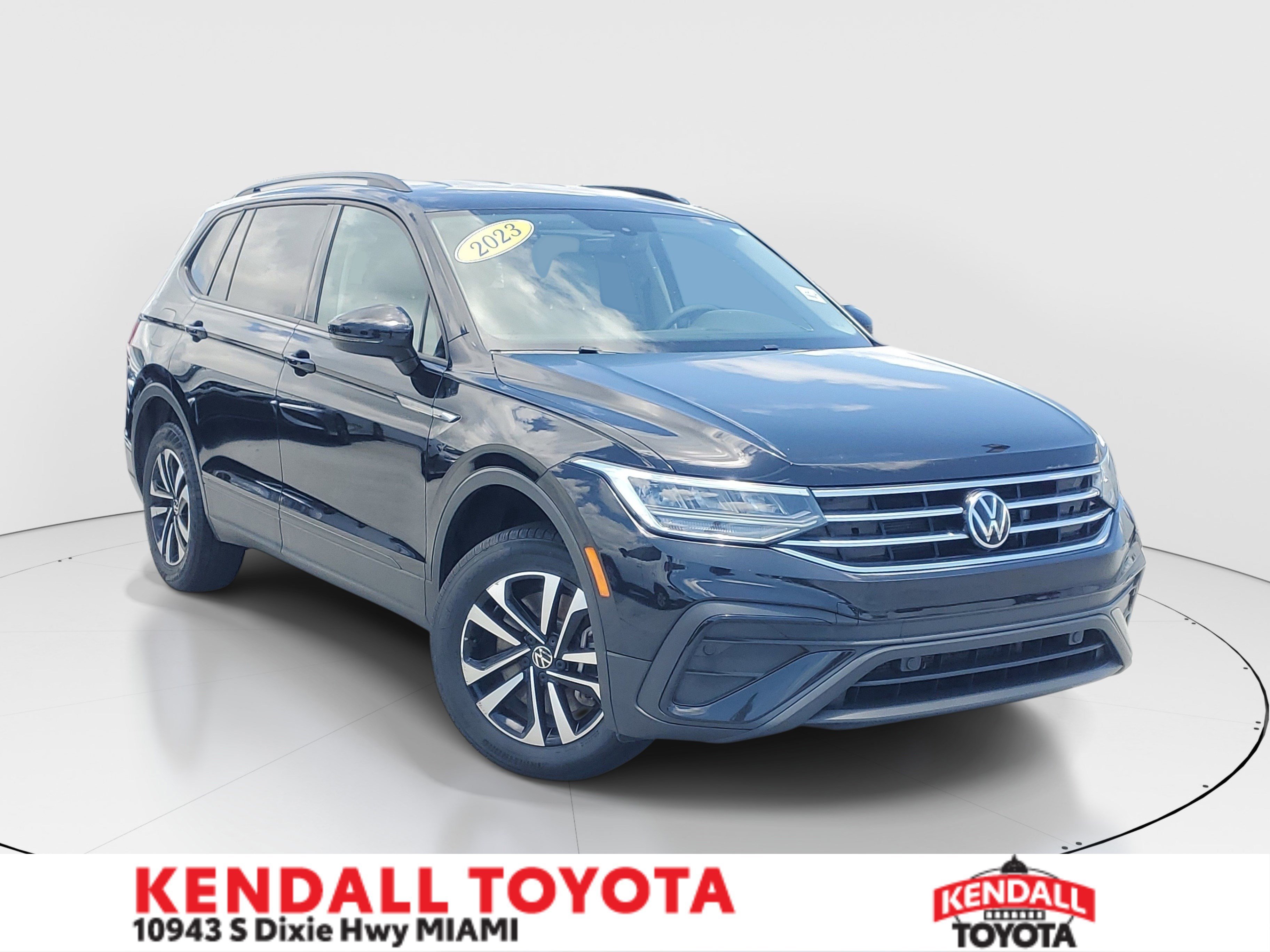 Used 2023 Deep Black Pearl Volkswagen S image 1