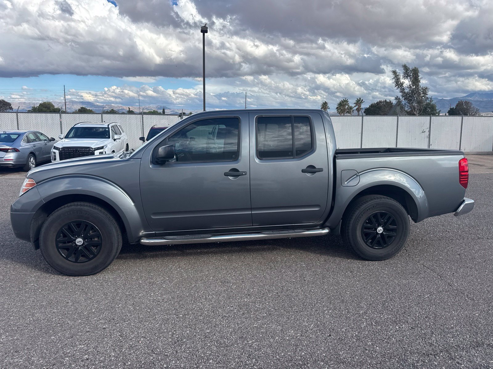Used 2017 Gun Metallic Nissan SV image 2