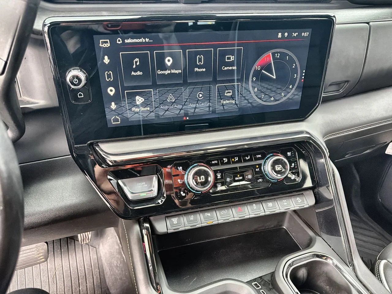 Used 2024 Onyx Black GMC AT4X image 13