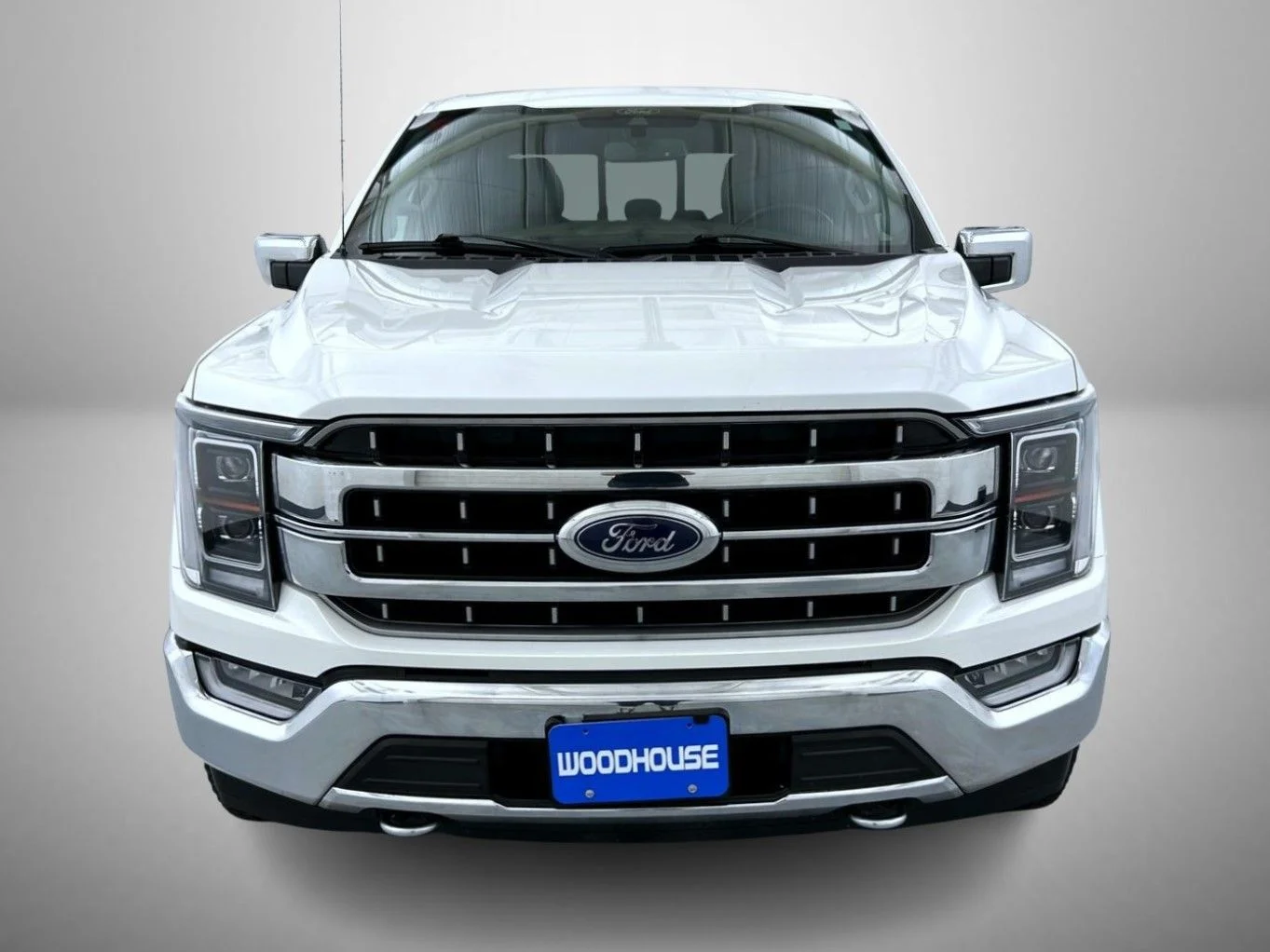 Used 2021 White Ford Lariat image 2