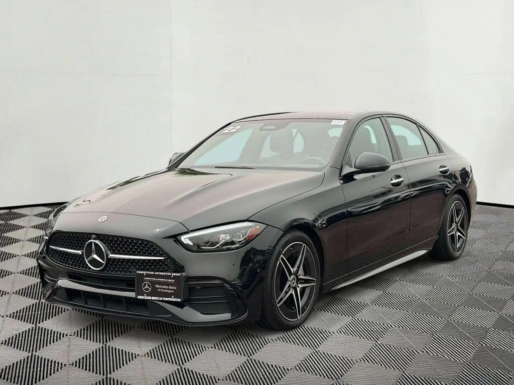Certified Used 2022 Black Mercedes-Benz C 300 image 7